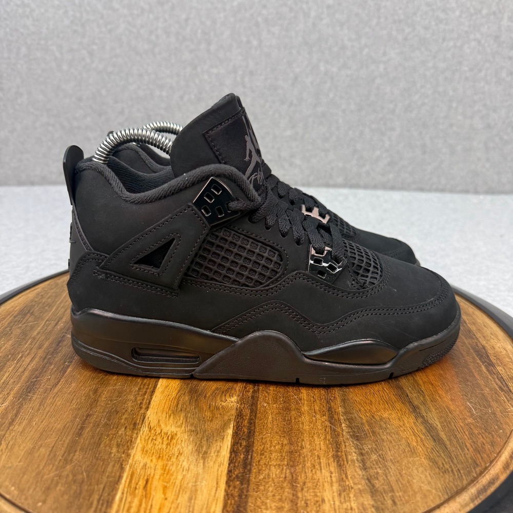 Jordan 4 Retro Black Cat Kids Sneakers 5Y Black IB4171-101